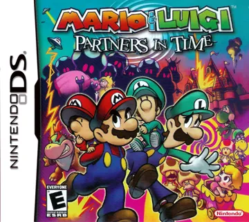 Mario & Luigi - Partners in Time (USA) (Demo) (Kiosk) box cover front